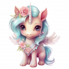 Nažehlovačka Fairy Unicorn 1