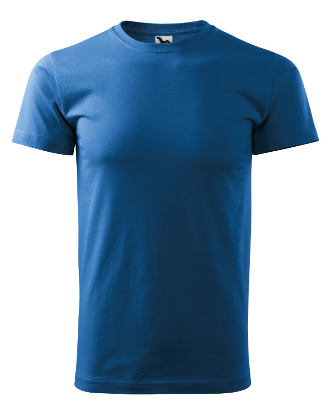 Triko s Vlastním potiskem - UNISEX 200g/m2 - Velikost trička: S, Barva trička: 14 - azurově modrá