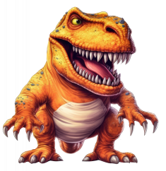 Nažehlovačka Dinosaur 3