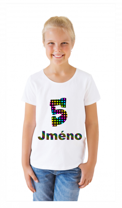 Nažehlovačka duhové číslo + jméno