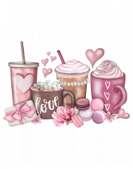 Nažehlovačka Valentine Coffee
