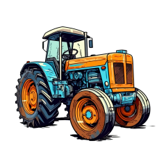 Nažehlovačka Traktor 2