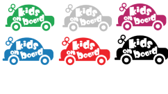 Samolepka na auto Kids on board