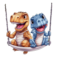 Nažehlovačka Dino pár 1