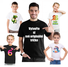 Triko s Vlastním potiskem - UNISEX 200g/m2