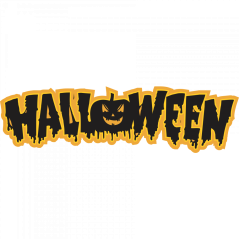 Nažehlovačka Nápis Halloween