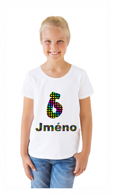 Nažehlovačka duhové číslo + jméno