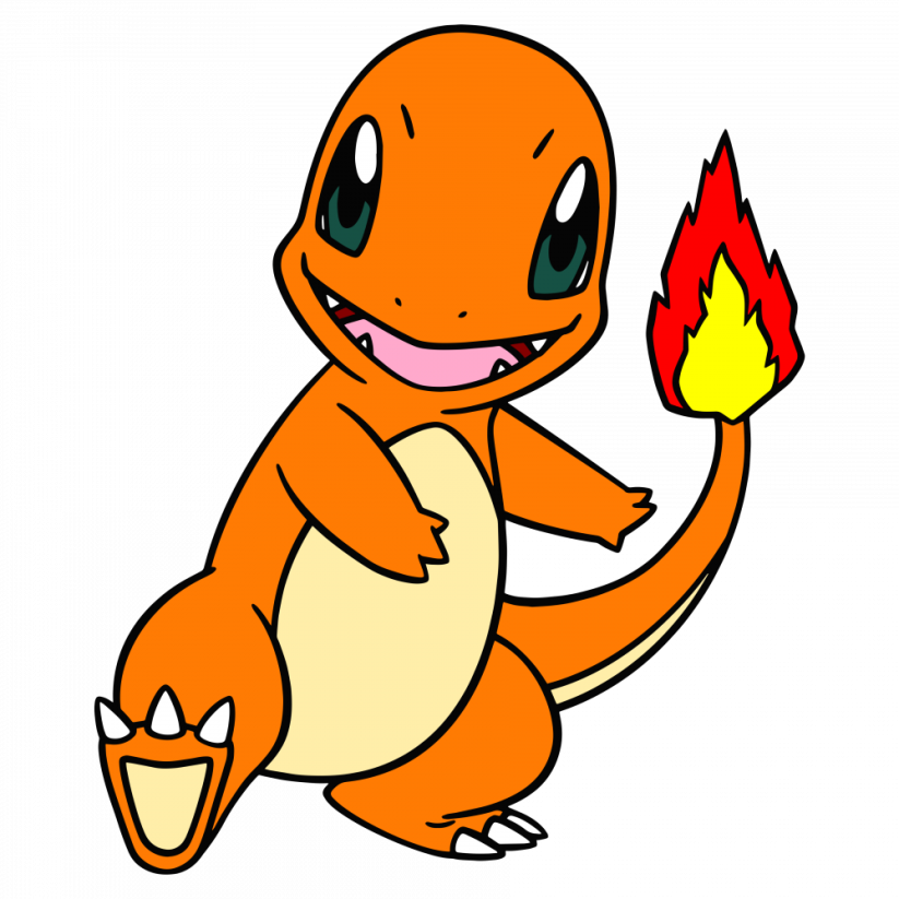 Nažehlovačka Charmander