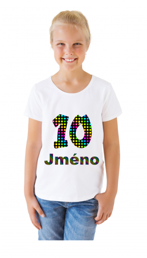 Nažehlovačka duhové číslo + jméno