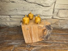 Prasátko pro štěstí - přívěsek na klíče