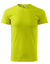 Triko s Vlastním potiskem - UNISEX 200g/m2 - Velikost trička: 134cm (8 let), Barva trička: 62 - limetková