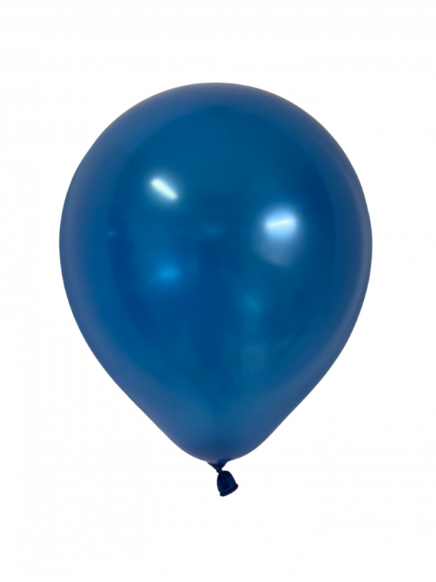 Balónek obyčejný modrý