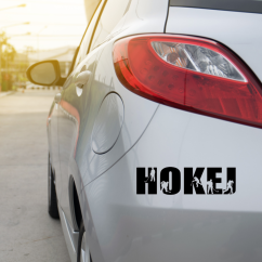 Samolepka na auto Hokej