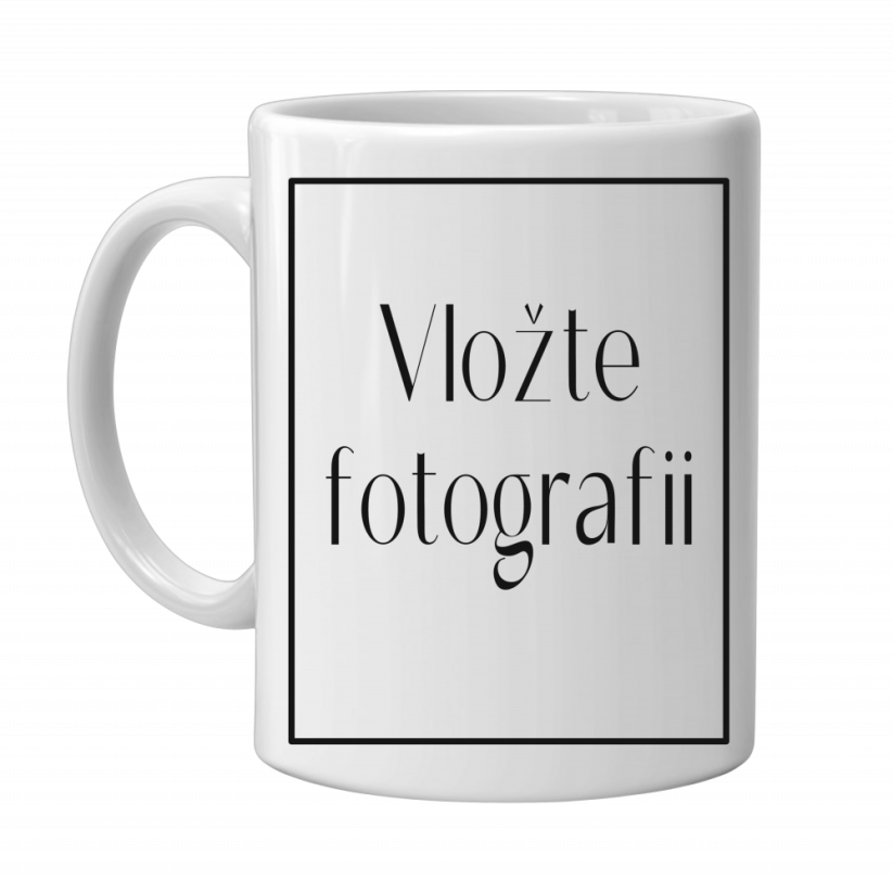 Hrníček s fotografií - koně - Druh hrnečku: růžový vnitřek + ucho ve tvaru srdce