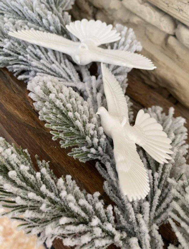 Holubice naděje 2 ks - symbol lásky a přátelství