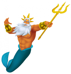 Nažehlovačka Král Triton 1