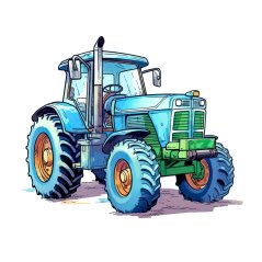 Nažehlovačka Traktor 1