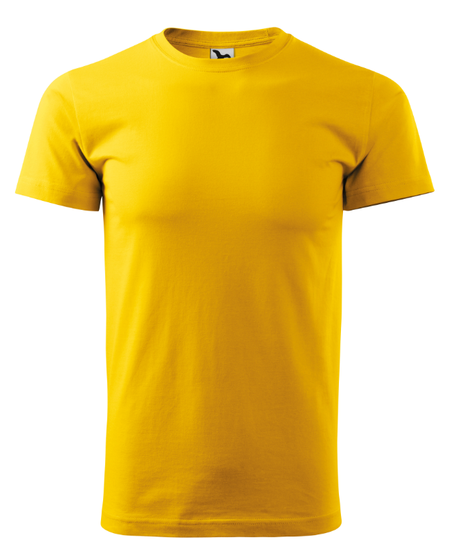 Triko s Vlastním potiskem - UNISEX 200g/m2 - Velikost trička: 3XL, Barva trička: 04 -žlutá