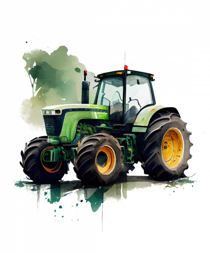 Nažehlovačka Traktor 9
