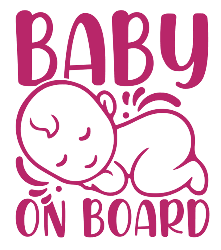 Samolepka na auto Baby On Board 3