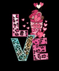 Nažehlovačka Love 3