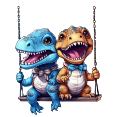 Nažehlovačka Dino pár 5