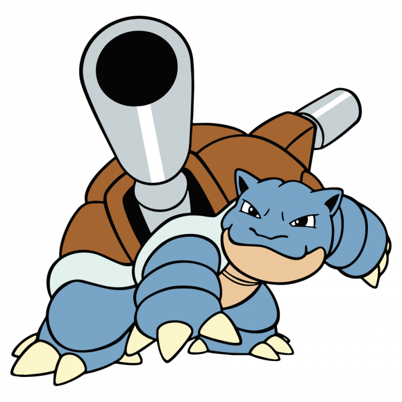 Nažehlovačka Blastoise