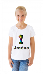 Nažehlovačka duhové číslo + jméno
