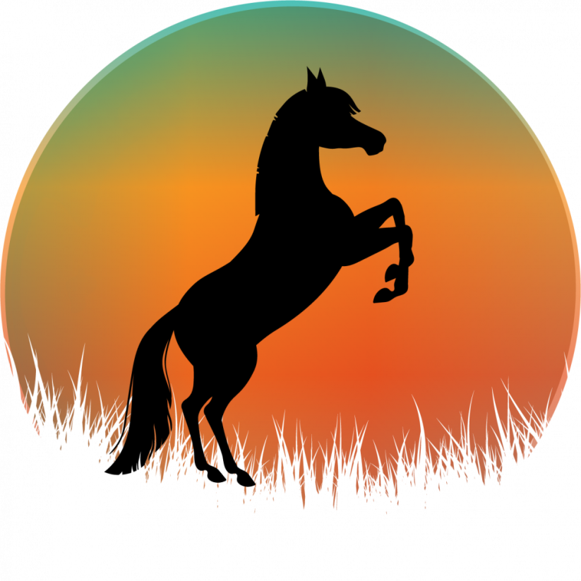 Hrnek kůň silueta č.4 - Druh hrnečku: zelený