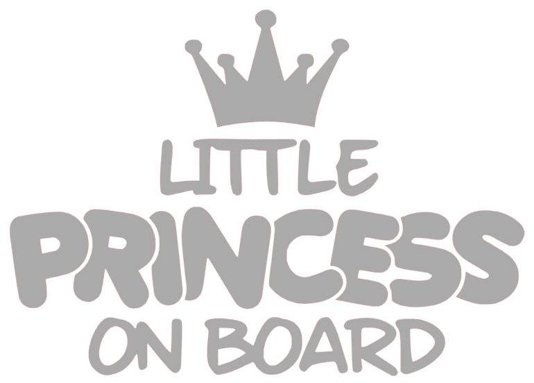 Samolepka na auto Little princess on board