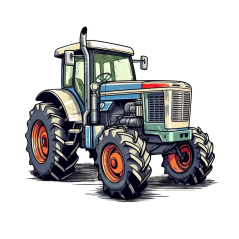 Nažehlovačka Traktor 4