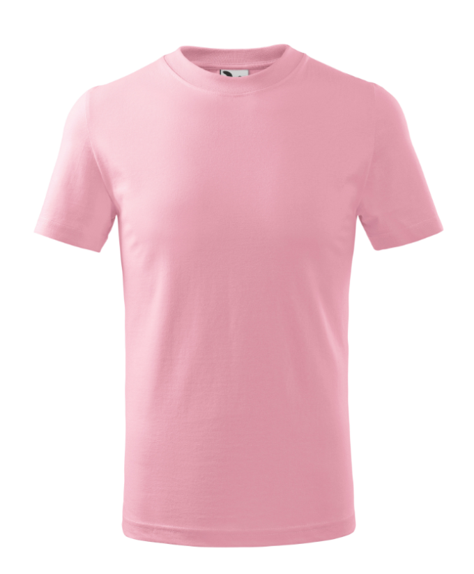 Triko s Vlastním potiskem - UNISEX 200g/m2 - Velikost trička: 110cm (4 roky), Barva trička: 30 - růžová