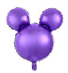 Balónek ve tvaru Myšáka - fialový