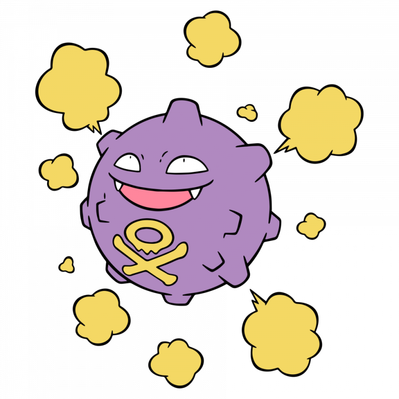 Nažehlovačka Koffing