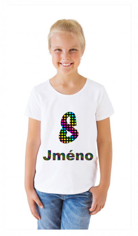 Nažehlovačka duhové číslo + jméno