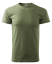 Triko s Vlastním potiskem - UNISEX 200g/m2 - Velikost trička: 146cm (10 let), Barva trička: 09 - khaki