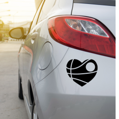 Samolepka na auto Basketball 2
