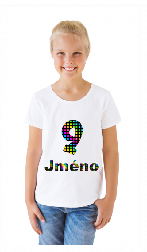 Nažehlovačka duhové číslo + jméno