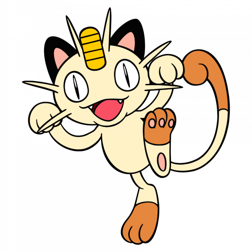 Nažehlovačka Meowth