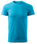 Triko s Vlastním potiskem - UNISEX 200g/m2 - Velikost trička: XS, Barva trička: 44 - tyrkysová