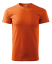 Triko s Vlastním potiskem - UNISEX 200g/m2 - Velikost trička: 146cm (10 let), Barva trička: 11 - oranžová