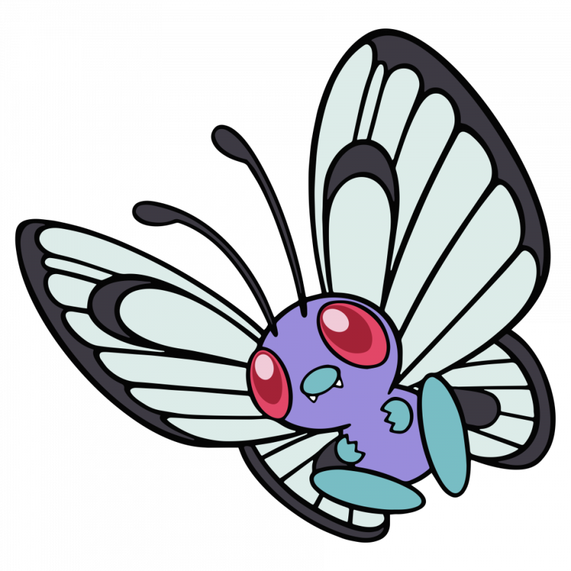 Nažehlovačka Butterfree