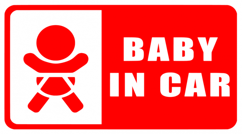Samolepka na auto - barva samolepky: červená
