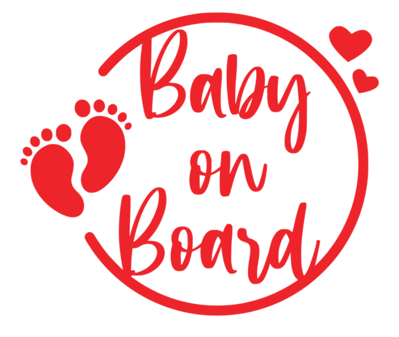 Samolepka na auto Baby On Board 7
