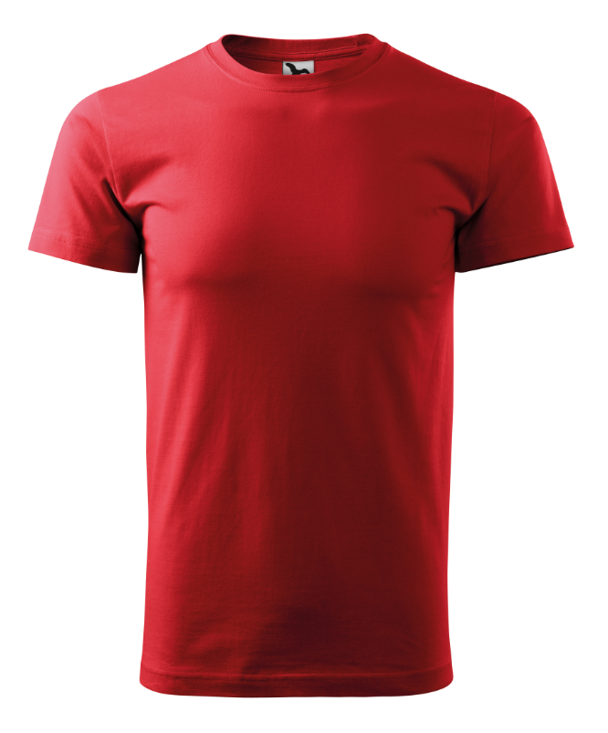 Triko s Vlastním potiskem - UNISEX 200g/m2 - Velikost trička: XS, Barva trička: 07 - červená