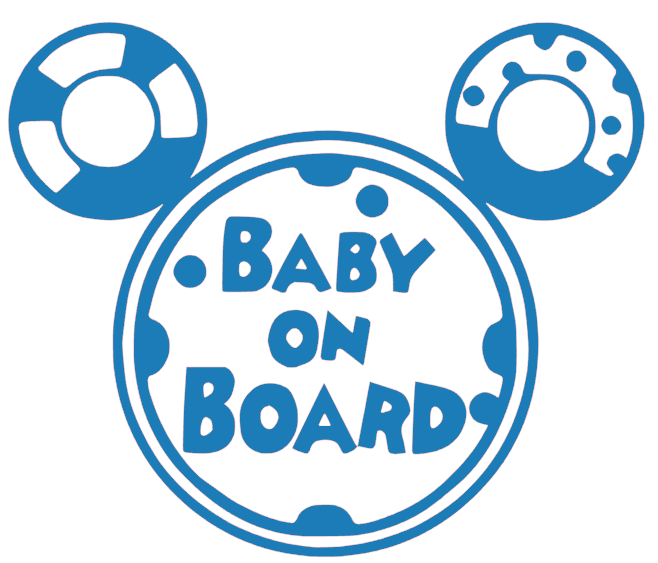 Samolepka na auto Baby on board 20