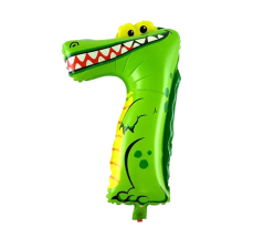Balónek číslo 7 - krokodýl