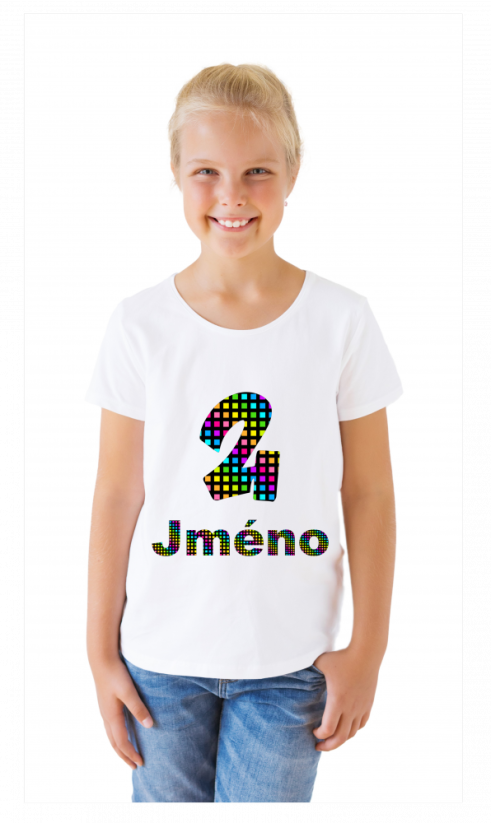 Nažehlovačka duhové číslo + jméno