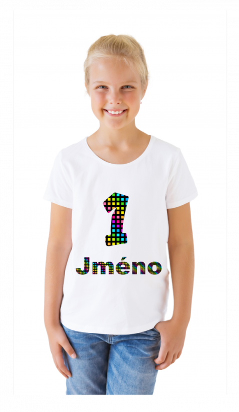 Nažehlovačka duhové číslo + jméno