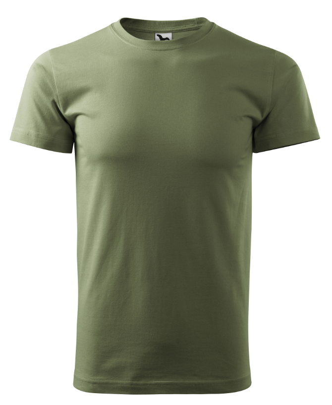Triko s Vlastním potiskem - UNISEX 200g/m2 - Velikost trička: 146cm (10 let), Barva trička: 09 - khaki